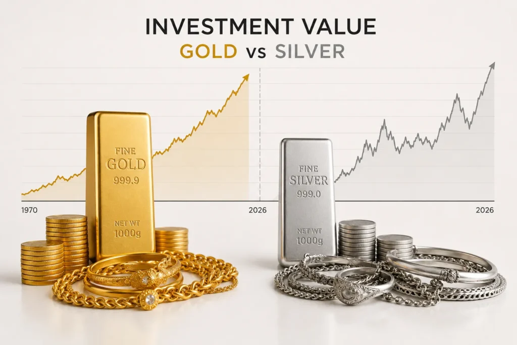 Silver vs Gold Jewellery: Which Is Better for You