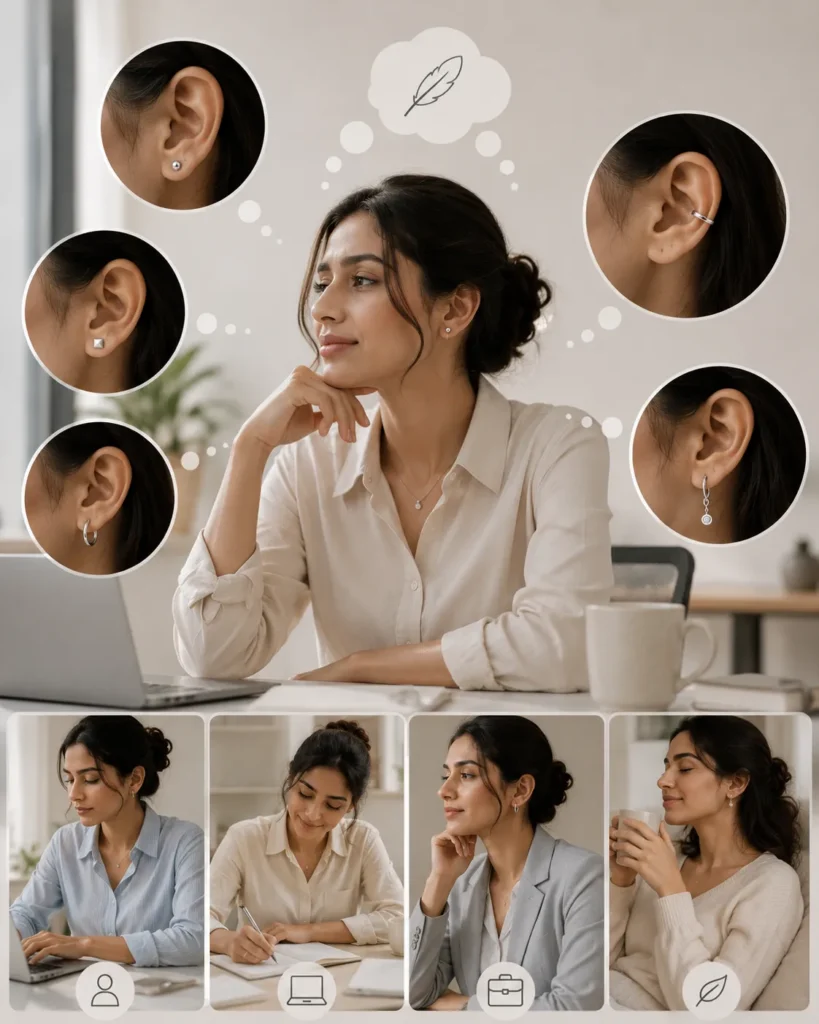 Silver Jewellery for Office Wear