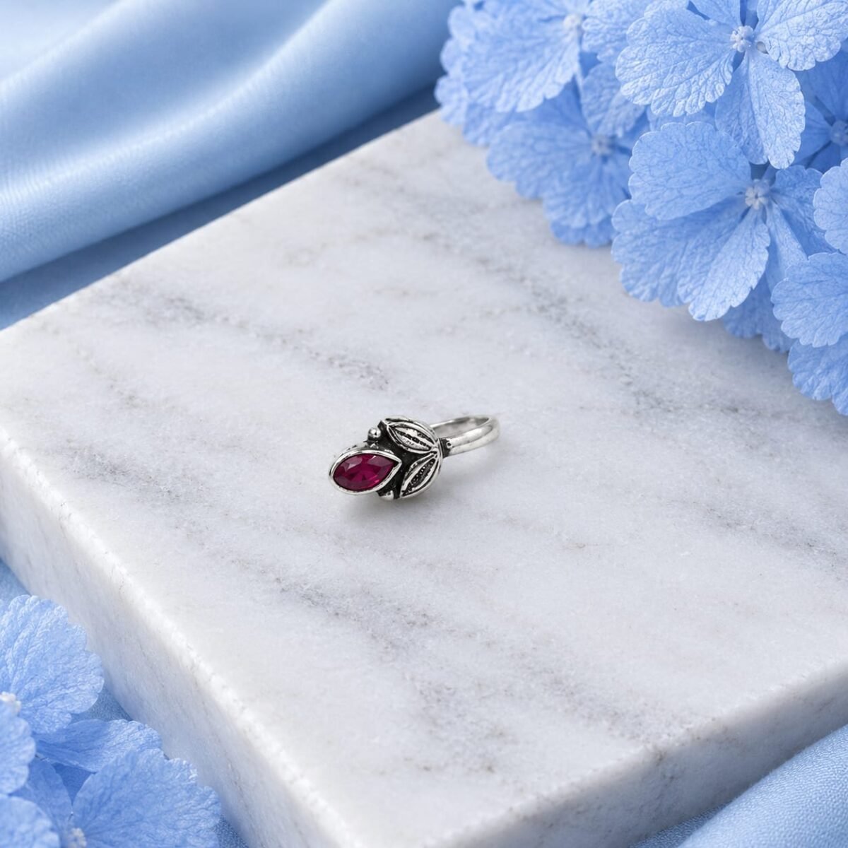 Elegant 925 Sterling Silver Nose Rings for Women – Multiple Designs (A-276) - Image 4