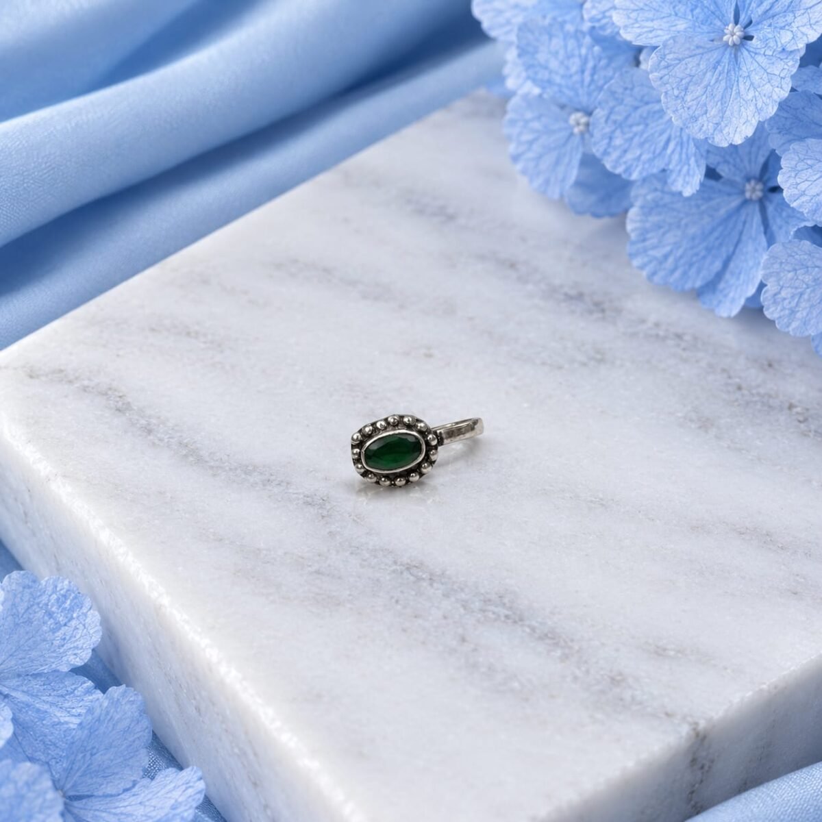Elegant 925 Sterling Silver Nose Rings for Women – Multiple Designs (A-276) - Image 3